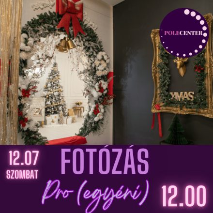 Karácsonyi fotózás - PRO (Egyéni) 12.00