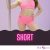 Short pink